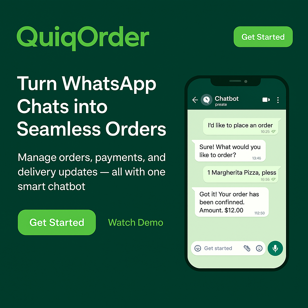 QuiqOrder Automation Solution